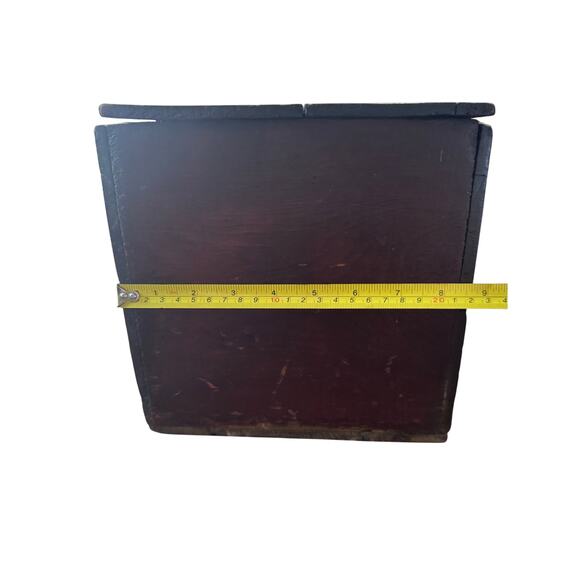 Antique Lithograph Toy Box “Three Dozen” Victorian Doll Box Painted Design RARE - Picture 4 of 6